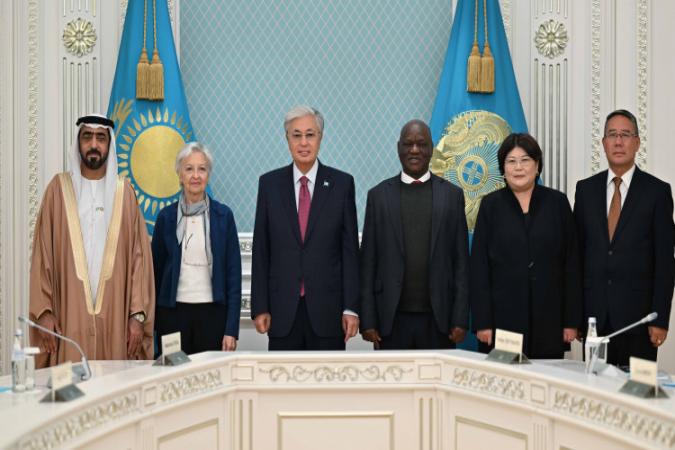 Tokayev, Kresel Hukuk Liderlerini Arlad: Kazakistann Anayasal Reformlar Gndemde