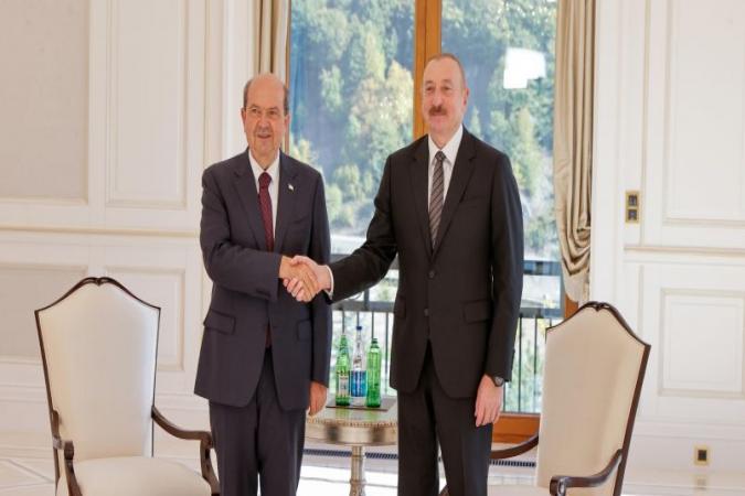 Bak'de Grme Tarihi: Aliyev, KKTC'ye Destei Yinelendi