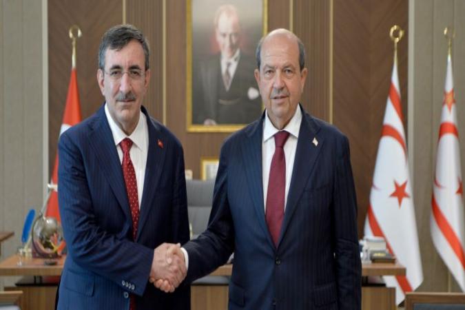 Cumhurbakan Ersin Tatar, Trkiye Cumhuriyeti Cumhurbakan Yardmcs Cevdet Ylmaz' karl