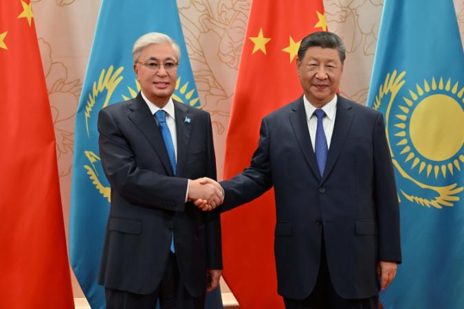 Kazakistan ve in Liderleri Ekonomik ve Stratejik birliini Glendirdi