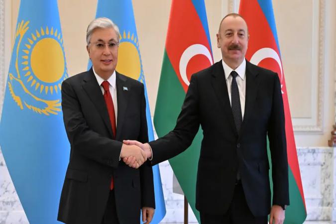Azerbaycan Cumhurbakan Aliyev, Kazakistan'a Resm Devlet Ziyareti Gerekletirilecek